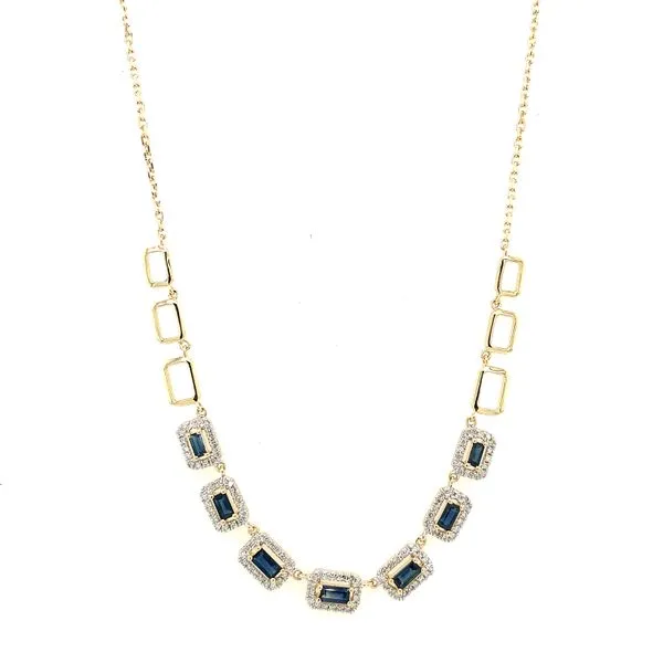 Colored Stone Necklace Tzfasman Jewelers Brooklyn, NY