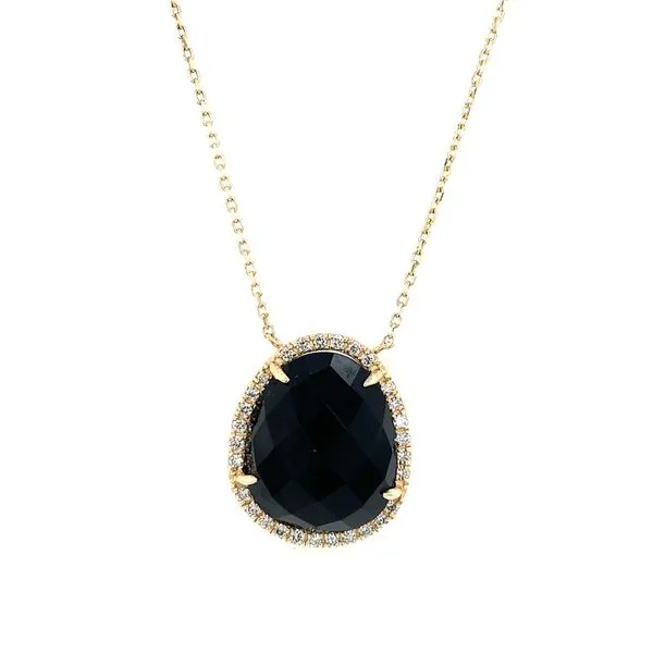Colored Stone Necklace in 14 Karat Yellow Gold similar item image