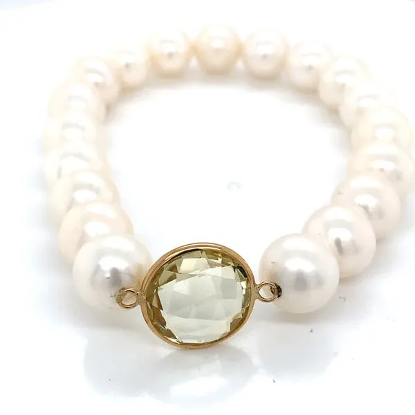 Colored Stone Bracelets in 14 Karat Yellow Gold Tzfasman Jewelers Brooklyn, NY
