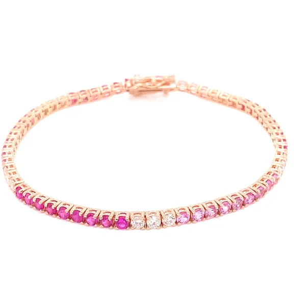 Colored Stone Bracelets in 14 Karat Yellow Gold Tzfasman Jewelers Brooklyn, NY