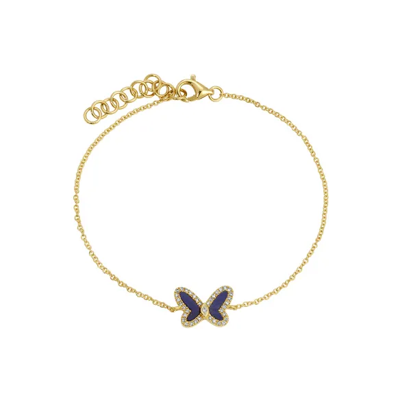 Colored Stone Bracelets in 14 Karat Yellow Gold Tzfasman Jewelers Brooklyn, NY