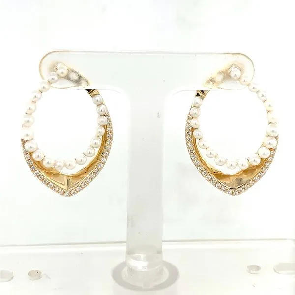 Pearl Earrings Tzfasman Jewelers Brooklyn, NY