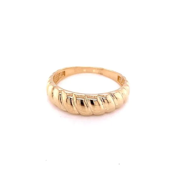 Gold Ring in 14 Karat Yellow Gold 1.9 Grams Tzfasman Jewelers Brooklyn, NY