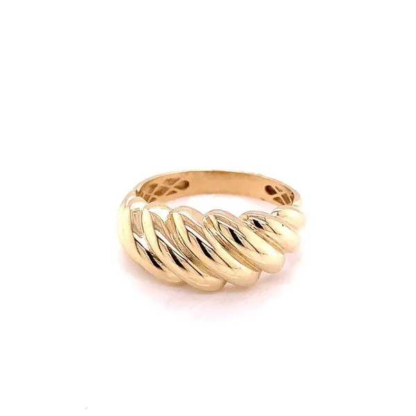 Gold Ring in 14 Karat Yellow Gold 2.5 Grams Tzfasman Jewelers Brooklyn, NY