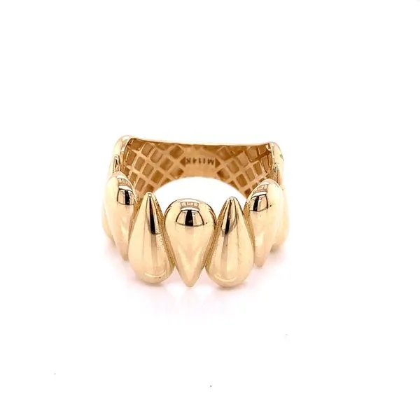 Gold Ring in 14 Karat Yellow Gold 3.1 Grams Tzfasman Jewelers Brooklyn, NY