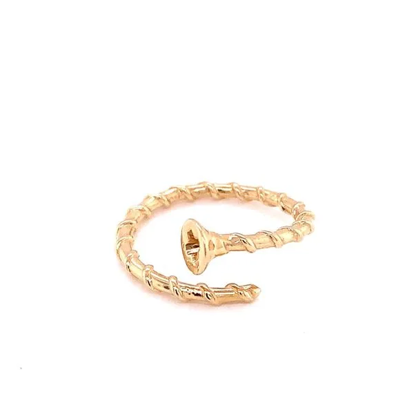 Gold Ring in 14 Karat Yellow Gold Tzfasman Jewelers Brooklyn, NY
