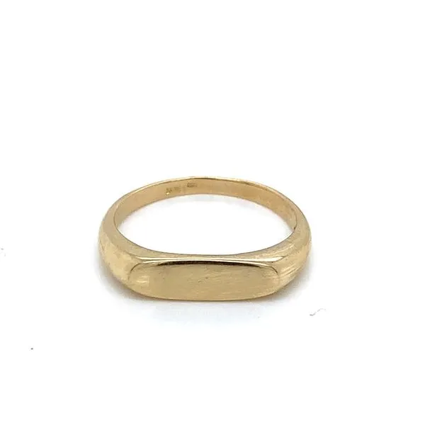 Gold Ring in 14 Karat Yellow Gold 1.8 Grams Tzfasman Jewelers Brooklyn, NY