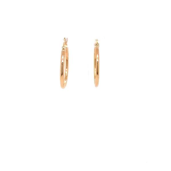 Gold Earrings in 14 Karat Yellow Gold 1.5 Grams Tzfasman Jewelers Brooklyn, NY