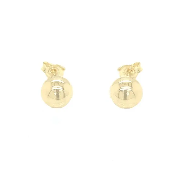 Gold Earrings in 14 Karat Yellow Gold 2.4 Grams Tzfasman Jewelers Brooklyn, NY