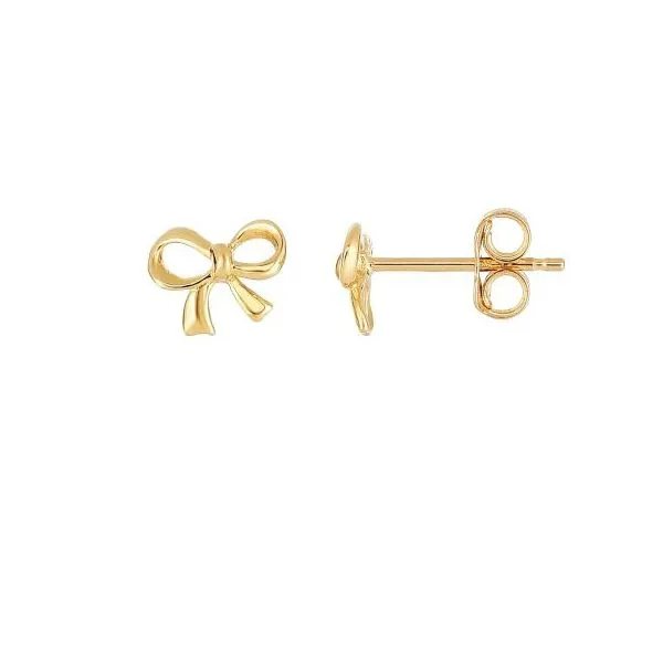 Gold Earrings in 14 Karat Yellow Gold .84 Grams Tzfasman Jewelers Brooklyn, NY