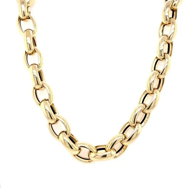 Gold Necklace in 14 Karat Yellow Gold 20.7 Grams similar item image