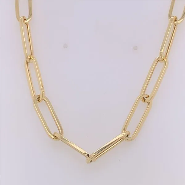 Gold Necklace in 14 Karat Yellow Gold 15.8 Grams Tzfasman Jewelers Brooklyn, NY