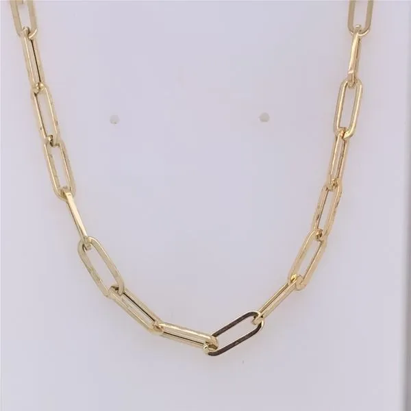 Gold Necklace in 14 Karat Yellow Gold 6.1 Grams Tzfasman Jewelers Brooklyn, NY