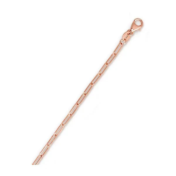 Gold Necklace in 14 Karat Rose Gold 2.72 Grams Tzfasman Jewelers Brooklyn, NY