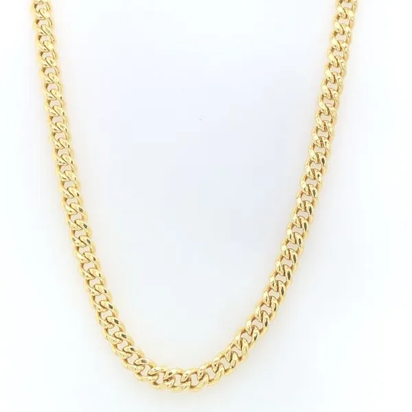 Gold Necklace in 14 Karat Yellow Gold 11.23 Grams Tzfasman Jewelers Brooklyn, NY