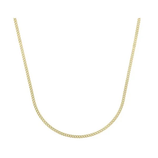 Gold Necklace in 14 Karat Yellow Gold 4.40 Grams Tzfasman Jewelers Brooklyn, NY