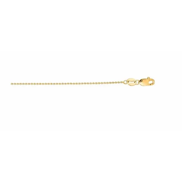 Gold Necklace in 14 Karat Yellow Gold 1.60 Grams Tzfasman Jewelers Brooklyn, NY