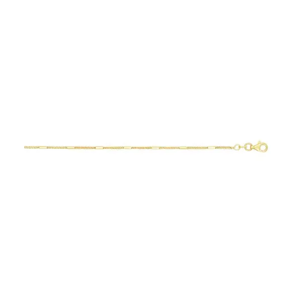 Gold Necklace in 14 Karat Yellow Gold 3 Grams Tzfasman Jewelers Brooklyn, NY
