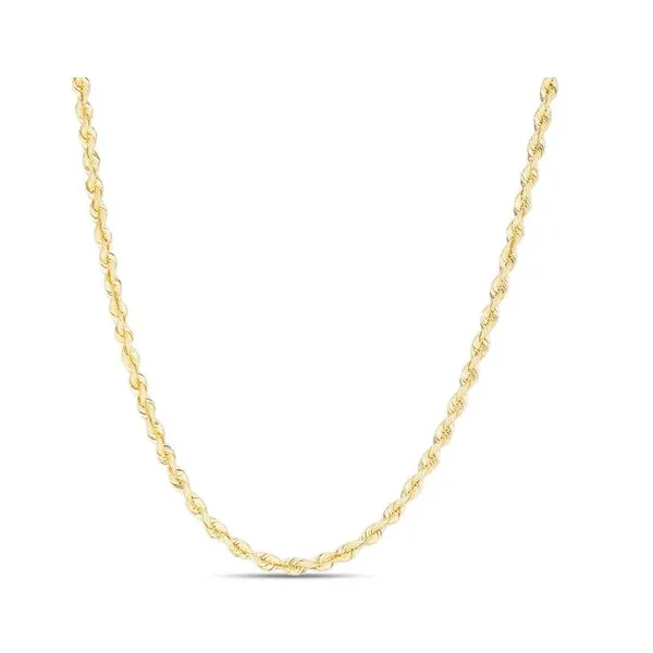 Gold Necklace in 14 Karat Yellow Gold 12.60 Grams Tzfasman Jewelers Brooklyn, NY