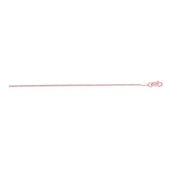 Gold Necklace in 14 Karat Rose Gold 2.10 Grams Tzfasman Jewelers Brooklyn, NY