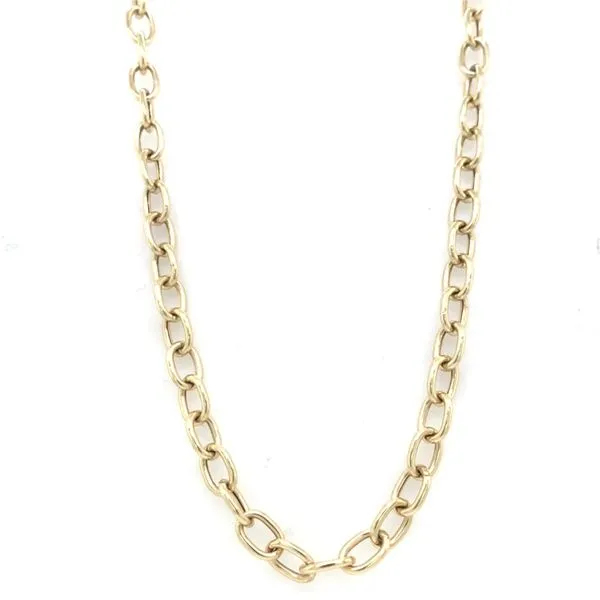 Gold Necklace in 14 Karat Yellow Gold 6.7 Grams Tzfasman Jewelers Brooklyn, NY