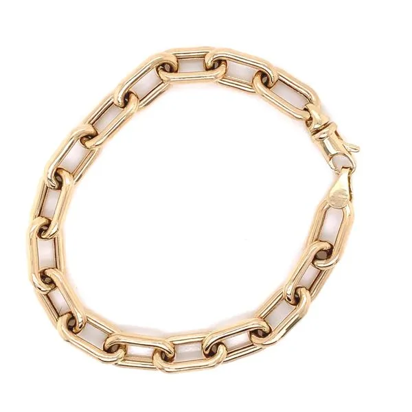 Gold Bracelets in 14 Karat Yellow Gold 8.5 Grams Tzfasman Jewelers Brooklyn, NY