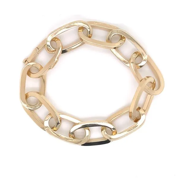 Gold Bracelets in 14 Karat Yellow Gold 12.5 Grams Tzfasman Jewelers Brooklyn, NY