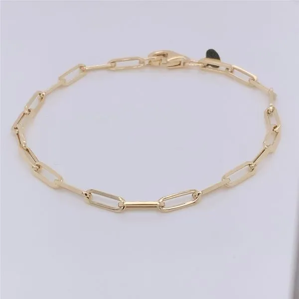 Gold Bracelets in 14 Karat Yellow Gold 2.1 Grams Tzfasman Jewelers Brooklyn, NY