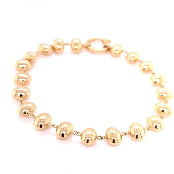 Gold Bracelets in 14 Karat Yellow Gold 9.3 Grams Tzfasman Jewelers Brooklyn, NY