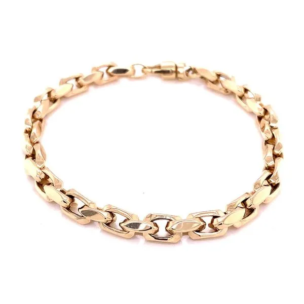 Gold Bracelets in 14 Karat Yellow Gold 5.6 Grams Tzfasman Jewelers Brooklyn, NY