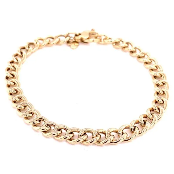 Gold Bracelets in 14 Karat Yellow Gold 5.5 Grams Tzfasman Jewelers Brooklyn, NY