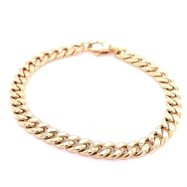 Gold Bracelets in 14 Karat Yellow Gold 4.2 Grams Tzfasman Jewelers Brooklyn, NY