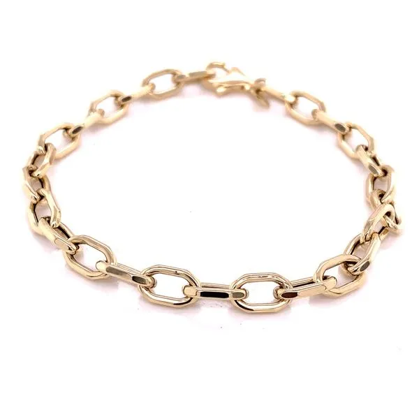 Gold Bracelets in 14 Karat Yellow Gold 3.1 Grams Tzfasman Jewelers Brooklyn, NY