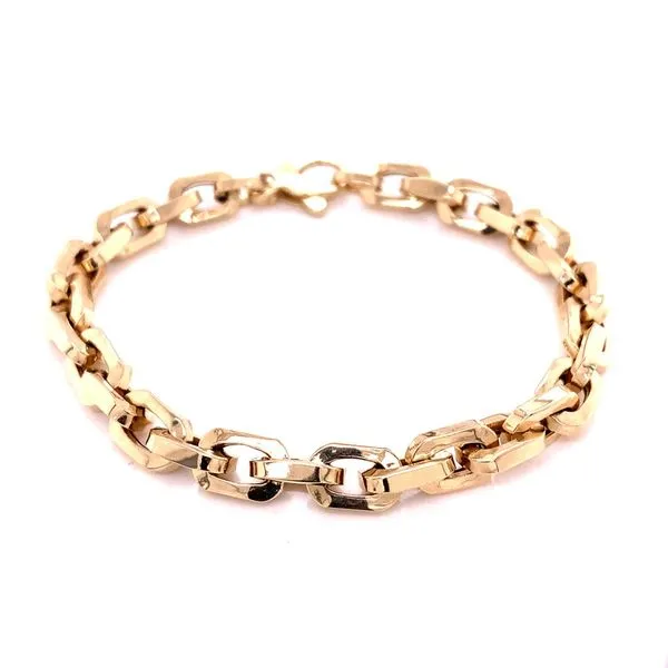 Gold Bracelets in 14 Karat Yellow Gold 7.8 Grams Tzfasman Jewelers Brooklyn, NY