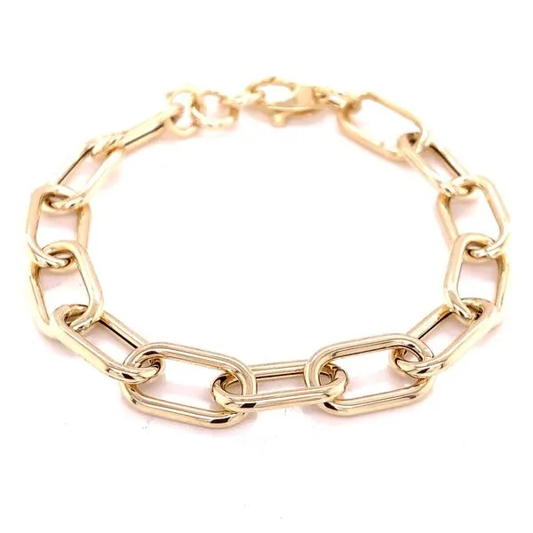 Gold Bracelets in 14 Karat Yellow Gold 7.2 Grams Tzfasman Jewelers Brooklyn, NY