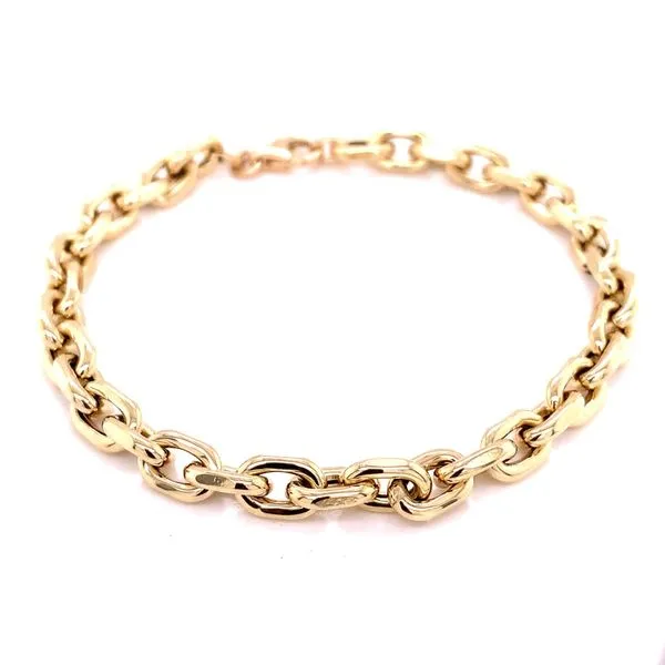 Gold Bracelets in 14 Karat Yellow Gold 7.5 Grams Tzfasman Jewelers Brooklyn, NY