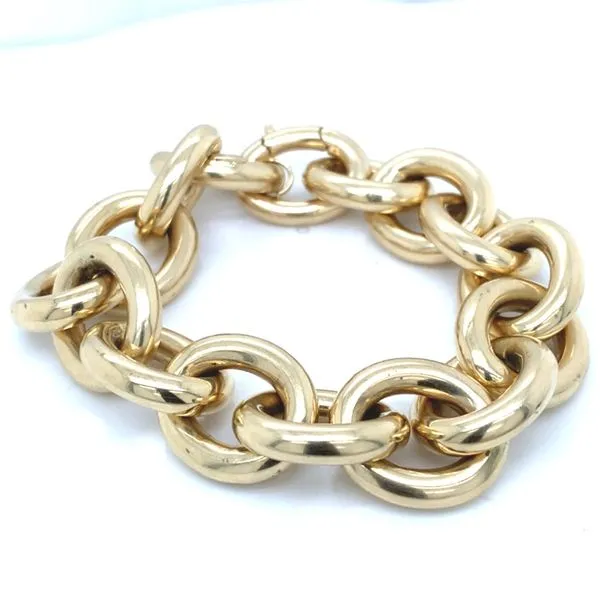 Gold Bracelets in 14 Karat Yellow Gold 34.3 Grams Tzfasman Jewelers Brooklyn, NY