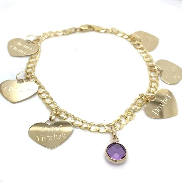 Gold Bracelets in 14 Karat Yellow Gold