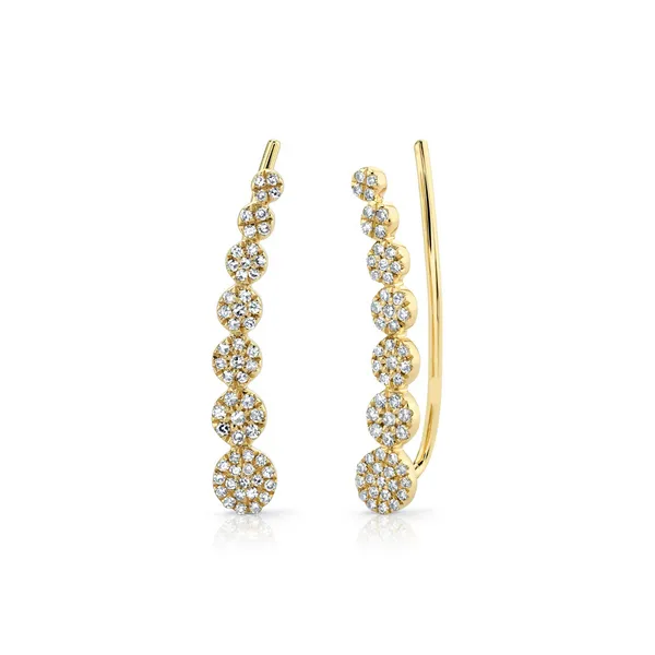 Crawler earrings Tzfasman Jewelers Brooklyn, NY