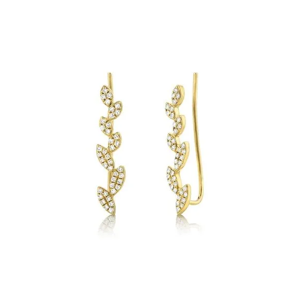 Crawler earrings Tzfasman Jewelers Brooklyn, NY