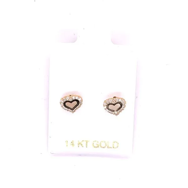 Kids Earrings in 14 Karat Yellow Gold similar item image
