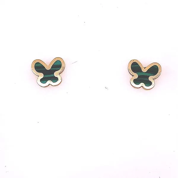 Kids Earrings in 14 Karat Yellow Gold 1.3 Grams Tzfasman Jewelers Brooklyn, NY