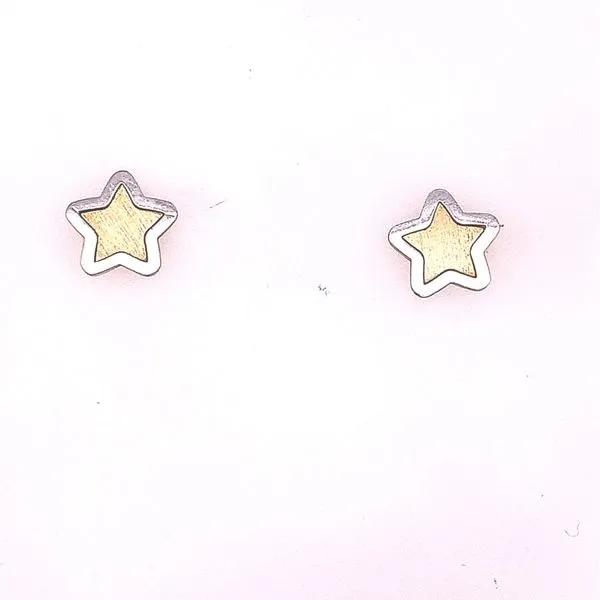 Kids Earrings in 14 Karat Yellow Gold .9 Grams Tzfasman Jewelers Brooklyn, NY