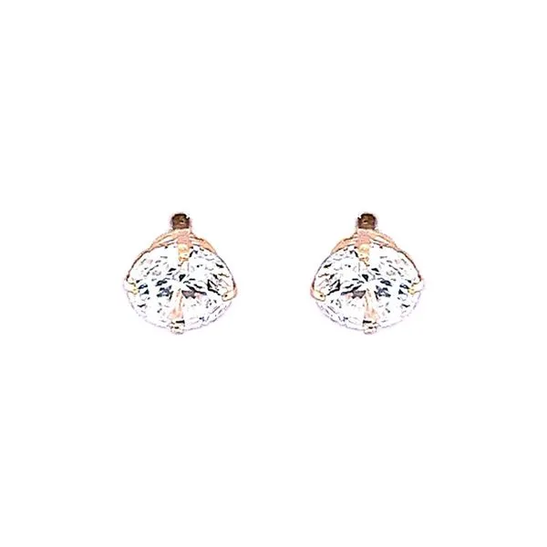 Kids Earrings in 14 Karat Yellow Gold Tzfasman Jewelers Brooklyn, NY