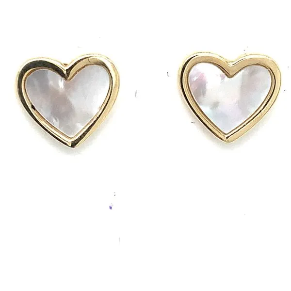 Kids Earrings in 14 Karat Yellow Gold