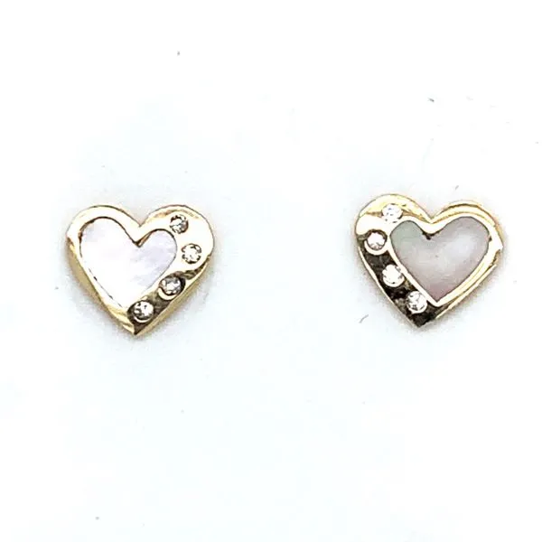Kids Earrings in 14 Karat Yellow Gold Tzfasman Jewelers Brooklyn, NY