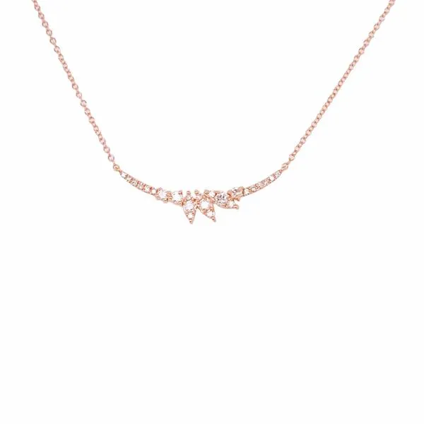 Stackable Necklaces in 14 Karat Rose Gold 1.57 Grams Tzfasman Jewelers Brooklyn, NY