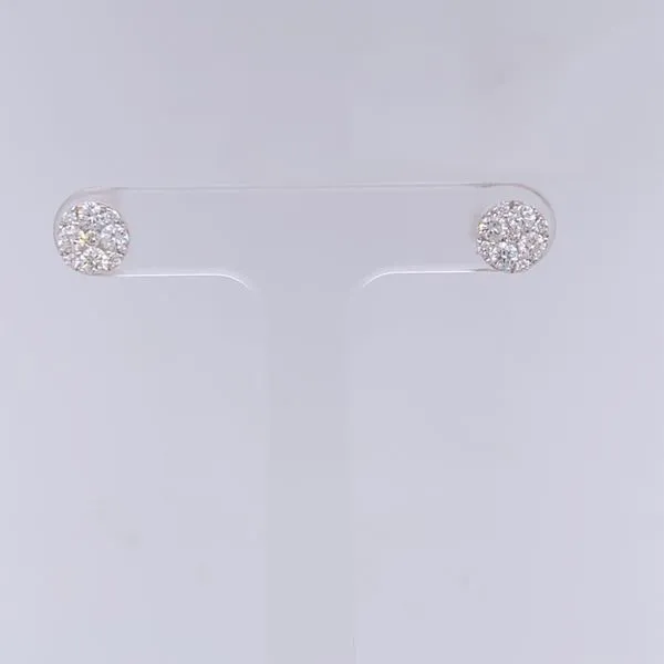Diamond Studs in 14 Karat White Gold similar item image