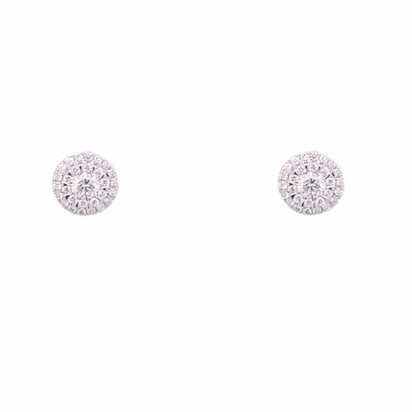 Diamond Studs in 18 Karat White Gold 2.71 Grams similar item image
