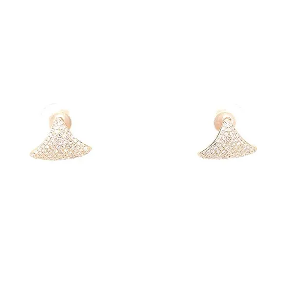 Diamond Studs in 14 Karat Yellow Gold similar item image